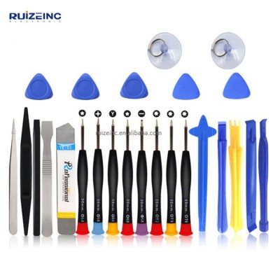 New 20/21/22/25 in 1 Mobile Phone Repair Tools Kit Spudger Pry Opening Tool Screwdriver Set for Cell Phone Hand Tools